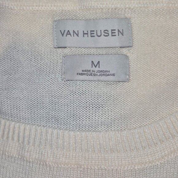 VAN HEUSEN stylish Knit sweater, colorful stripes in size Medium - Picture 12 of 12